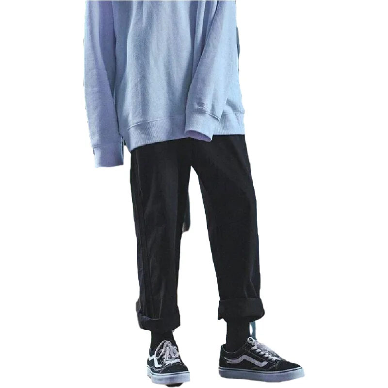 

XS-4XL Winter Velvet Thick New Straight Wide Leg Womens Trousers Autumn Streetwear Chic Pants Women High Waist Plus Size Loose