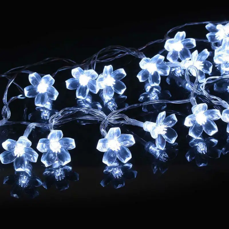 

8 Modes 20 Lights With Remote Control Cherry Blossom Decorative Light String INS Net Red Room Plum Blossom Decorative Light