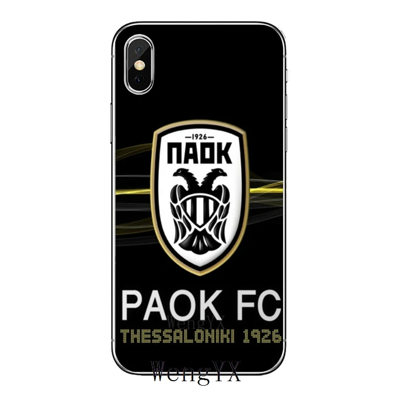 Для samsung Galaxy S10 Lite S9 S8 S7 S6 edge Plus S5 S4 Note 9 8 5 4 mini чехол Paok Fc Салоники|Бамперы| |
