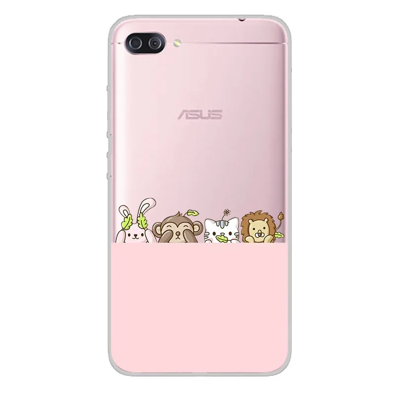 Ciciber чехлы для телефонов ASUS Zenfone 4 Max Plus Pro Live 3 GO чехол Мягкая задняя крышка ZC520KL ZB501KL