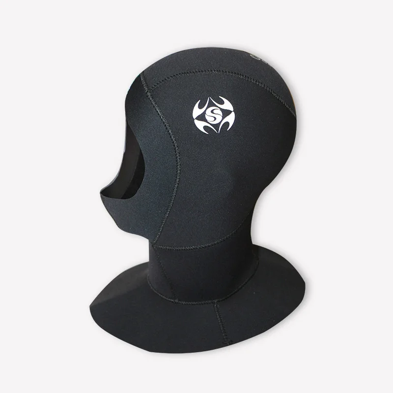 Неопреновый гидрокостюм с капюшоном для дайвинга вентилируемый нагрудник 3 мм