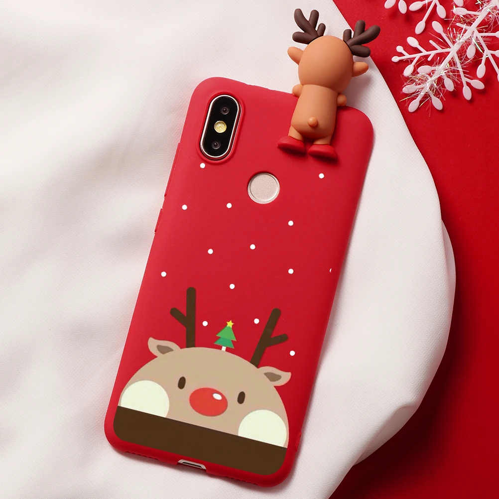 Klho7-lutoushu Счастливого Рождества, принт с оленем, мягкий TPU чехол для Xiaomi Redmi Mi CC9e CC9 8 9 A2 Lite SE Explorer Примечание iPhone 7 6 Plus 5 iPad Pro A1 5X 6X S2 Y2 чехол - Цвет: Klho7-lutoushu