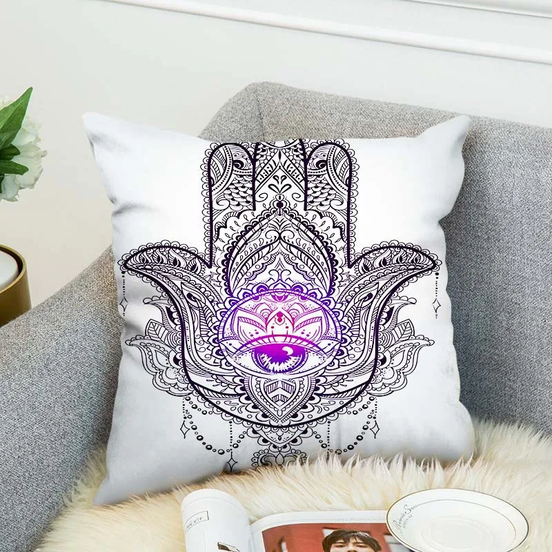 Двусторонний чехол для подушки 45 х45 см | Дом и сад