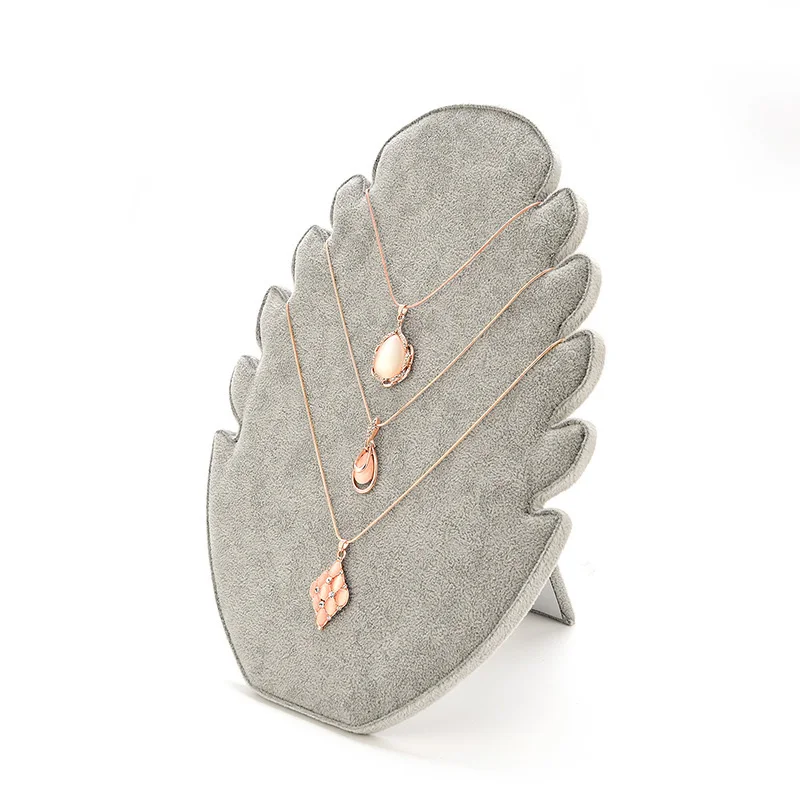 Ожерелье ювелирные изделия цепочка с подвеской Дисплей держатель Стенд Бархат