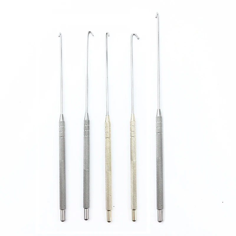 Крюк Spay Snook крюк яичники Vet Ovariectomy крюк|Модель зубов с орто-металлическим