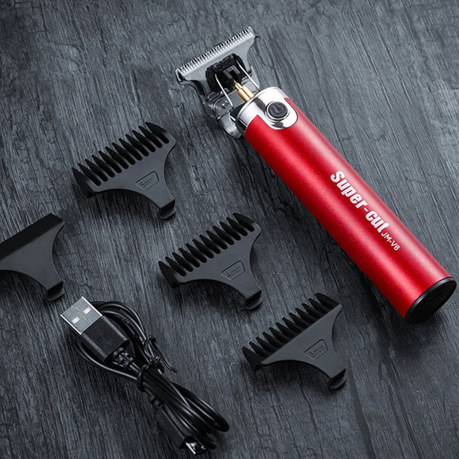 Профессиональная машинка для стрижки волос электрический триммер с точностью до