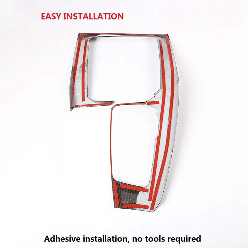 

for X3 X4 G01 G02 Accessories 2018-2020 Car Center Console Gear Shift Panel Decoration Cover Trim,Carbon Fiber