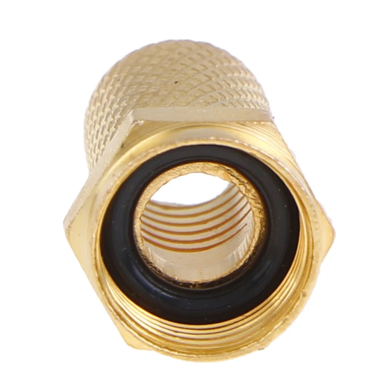 

10 Pcs Twist On RG6 F Type Coaxial Cable Connector Plugs Brass Materials Singnal Line Connector Copper Galvanized High Quality