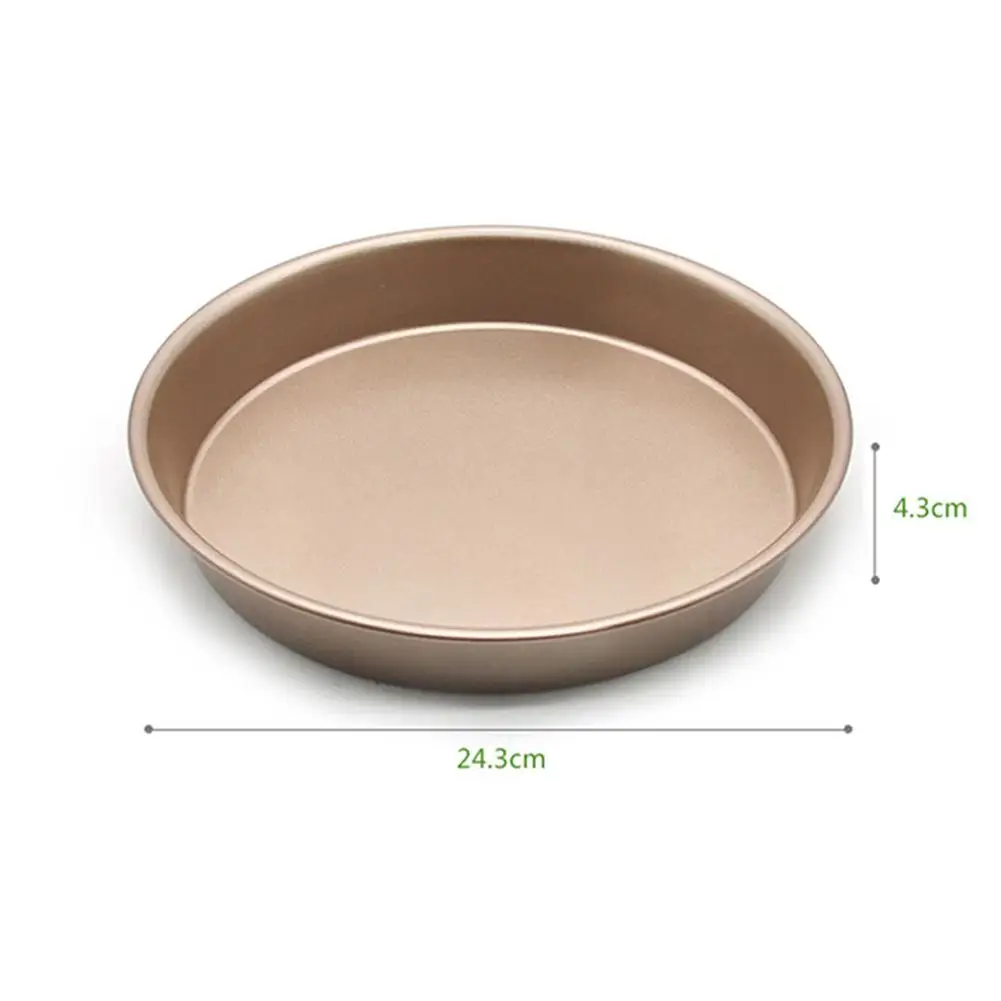 1 шт. 9 5 дюймов Нержавеющая сталь круглая форма для кекса формы выпечки пирогов