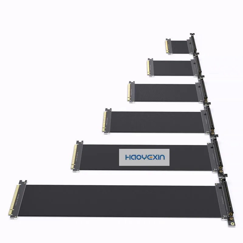 

Кабель Riser PCI Express 16x, гибкая кабельная карта, высокоскоростной удлинитель порта, адаптер, карта Riser PCIe 3,0 X16, Райзер для майнинга