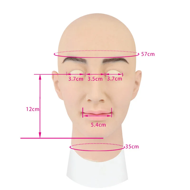 Силиконовая маска для транссексуалов с реалистичной кожей косплея женщин