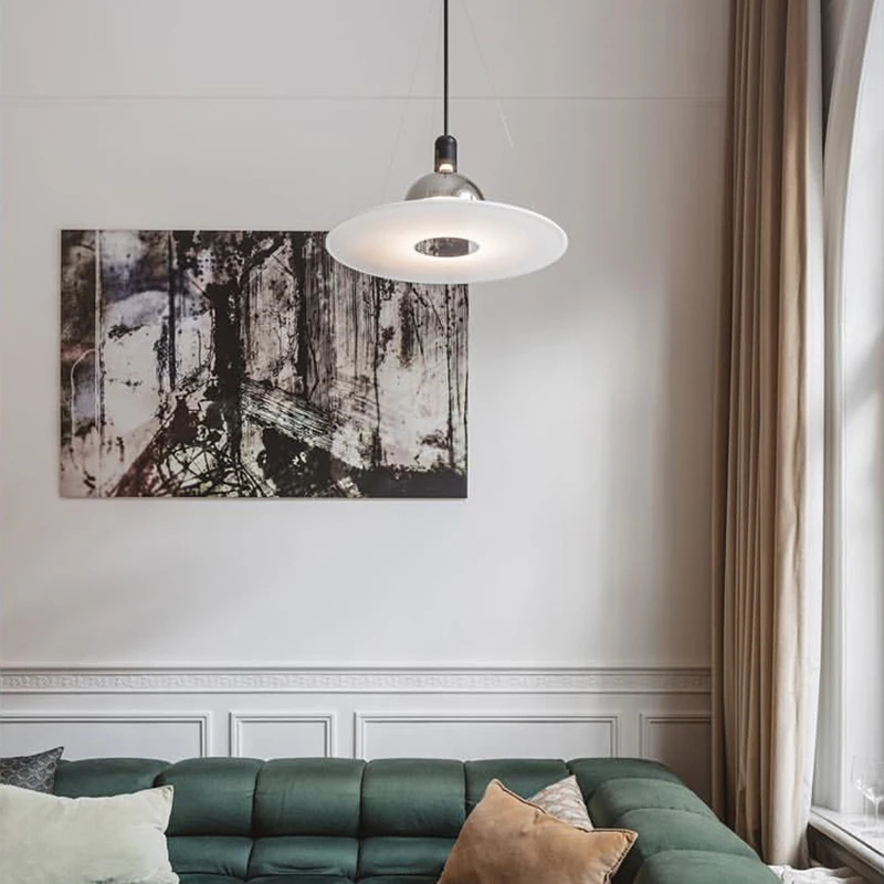 Нордическая декоративная люстра в виде НЛО для ресторана Кабинета гостиной