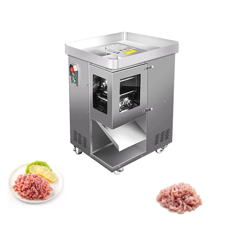 

Industrial Enterprises meat slicer raw meat shredder cutting machine Food Slicer chicken meat shredding machine