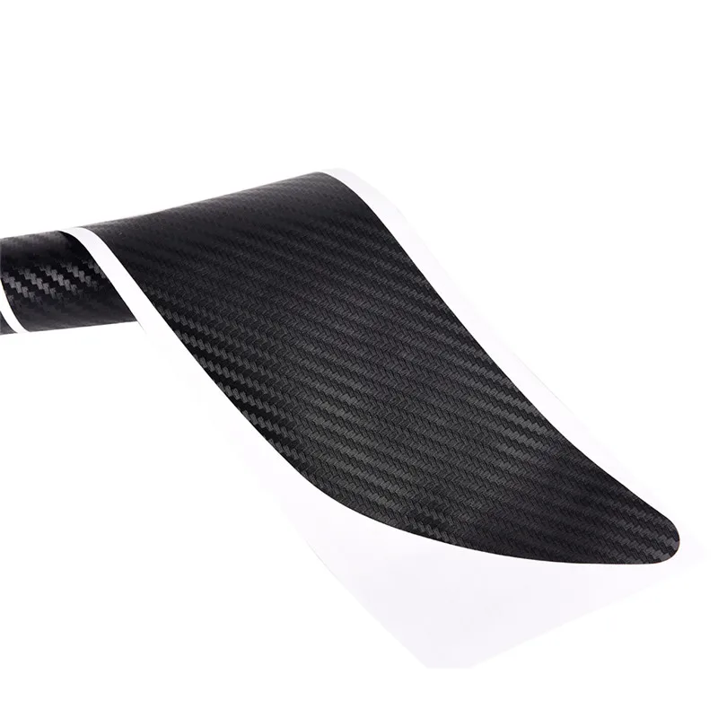 1 шт. водонепроницаемый задний бампер из углеродного волокна наклейка накладка