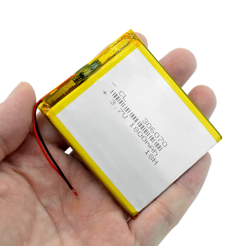 Аккумулятор литиевый 3 7 в 1800 мА · ч 306070 для PSP PDA GPS электронной книги планшета ПК