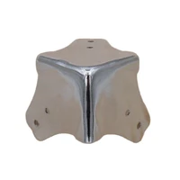 1pcs corner fitting angle connector bracket fastener cosmetic case wrap angle corner protector stainless steel wrap angle