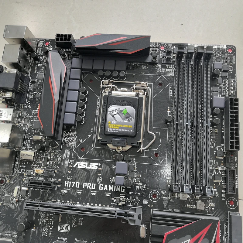

for ASUS H170 PRO GAMING Desktop motherboard for intel H170 LGA1151 DDR4 Used mainboard PC on sales