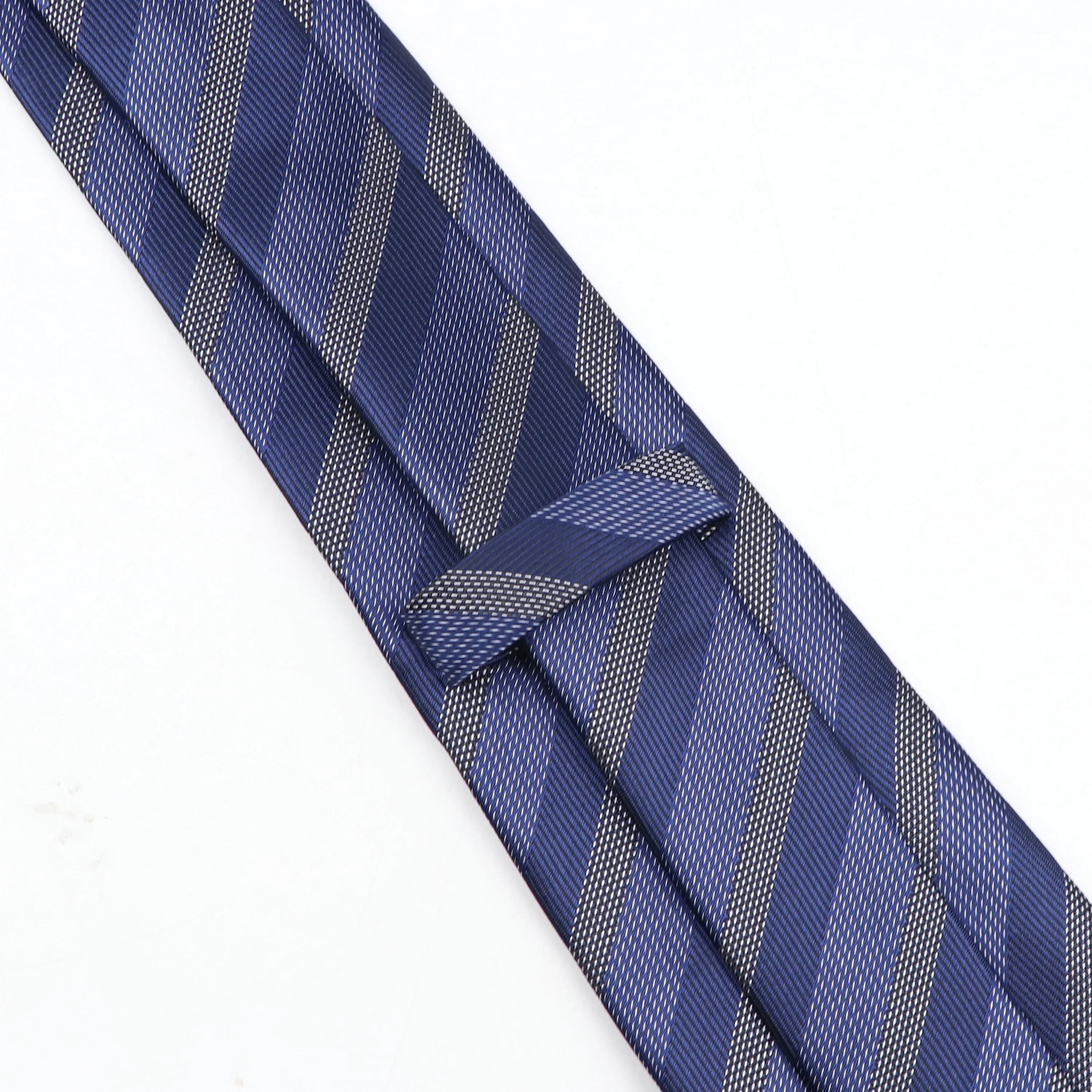 Мужской классический галстук 8 см роскошный красный синий серый полосатый