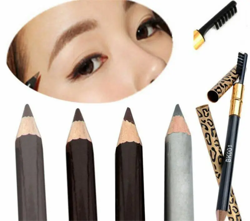 5 цветов двухсторонний карандаш для бровей водостойкая не Цветущая тату ручка