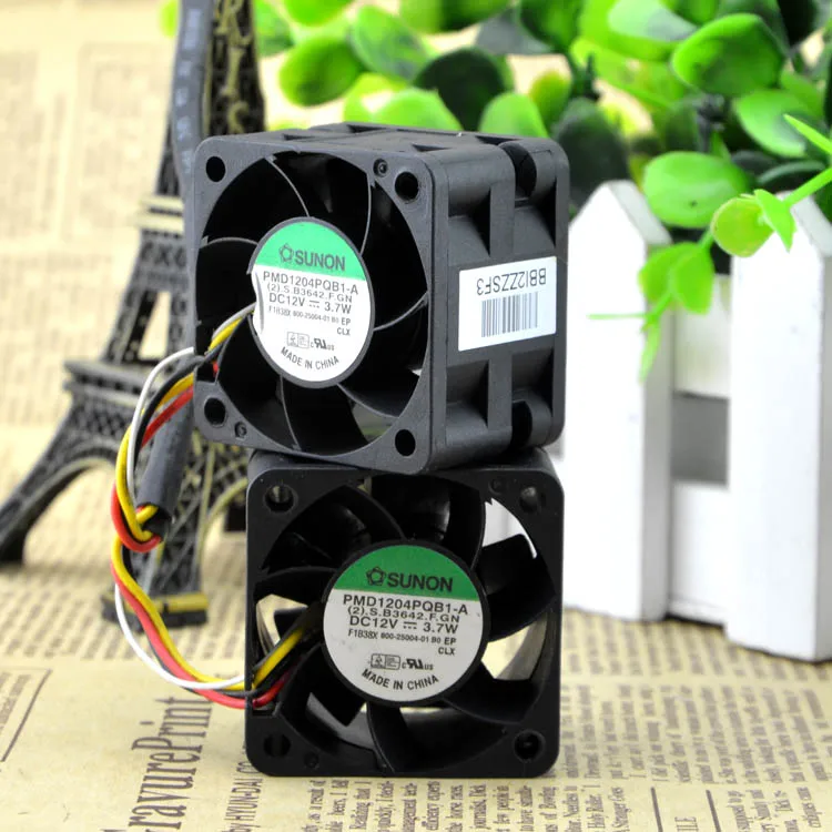 

Новый PMD1204PQB1-A 12V 3,7 W 4028 4 провода защиты электродвигателя Вентилятор охлаждения