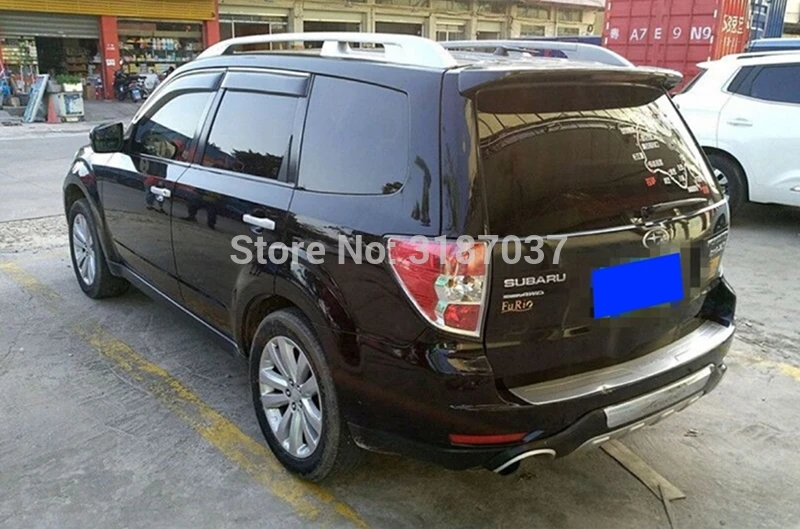 Спойлер для Subaru Forester 2009 2012 неокрашенный чехол из АБС пластика багажника