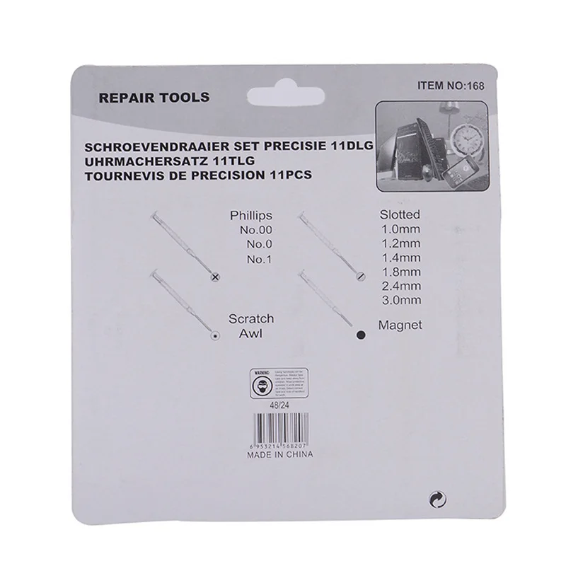 

11pcs/set Precision Screwdriver Set Multifunctional Repair Tools For Home Camping Watchmakers Tools Watches Tools Repair Kit