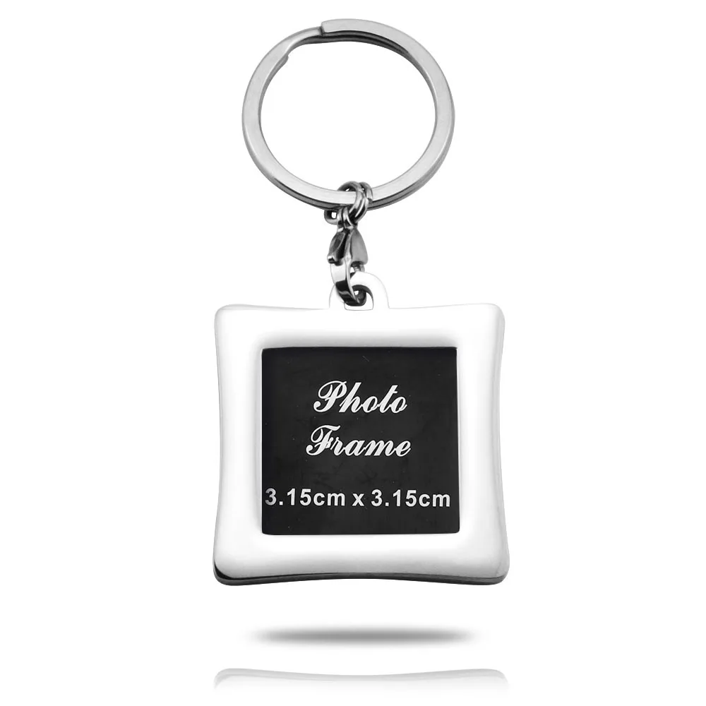 DIY Индивидуальный Ручной работы фото брелок на ключи в форме буквы ребенок мама