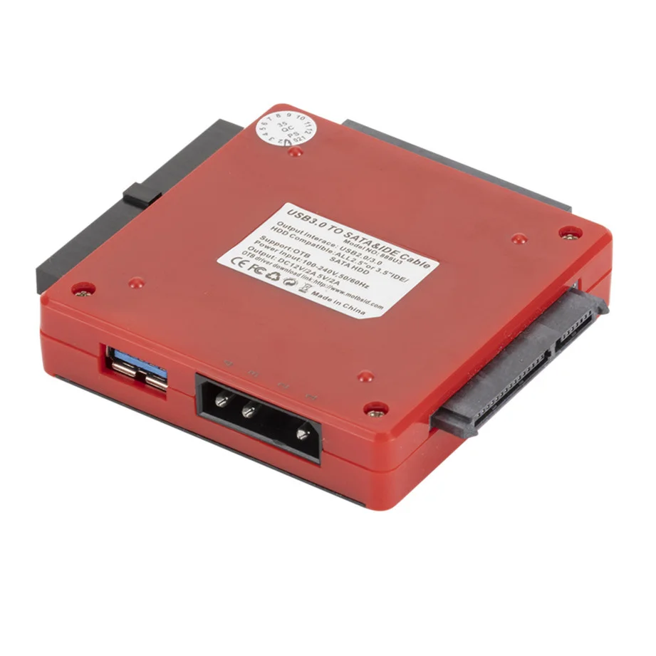 Адаптер для жесткого диска с USB 3 0 на SATA/IDE универсальный адаптер 5/2 5 HDD/SSD IDE/SATA |