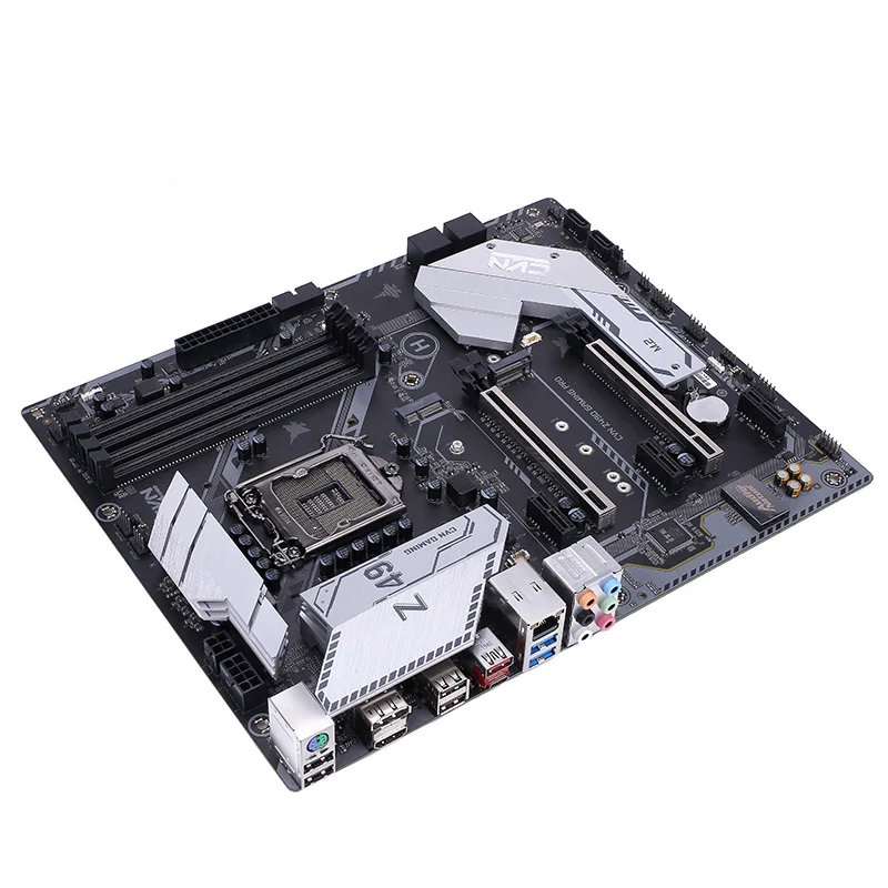 Цветная игровая PRO V20 материнская плата CVN Z490 USB3.2 Gen2 SATA3.0 6 ГБ/сек. NGFF M.2 SSD для