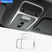 car styling stainless steel front rear reading lamp frame decoration cover trim for audi a3 8v 2013 2019 q3 interior accessories