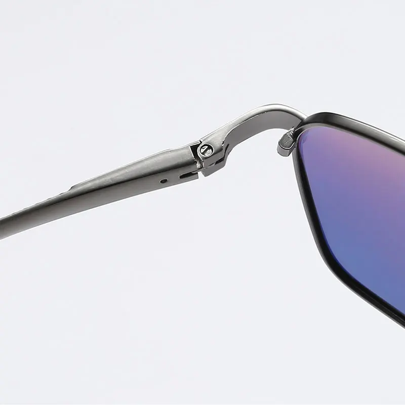 

2021 New Sunglasses Men Polarized Memory beam spring leg Retro Sun Glasses Driving Fishing Glasses Men TAC Lens UV400 Protection