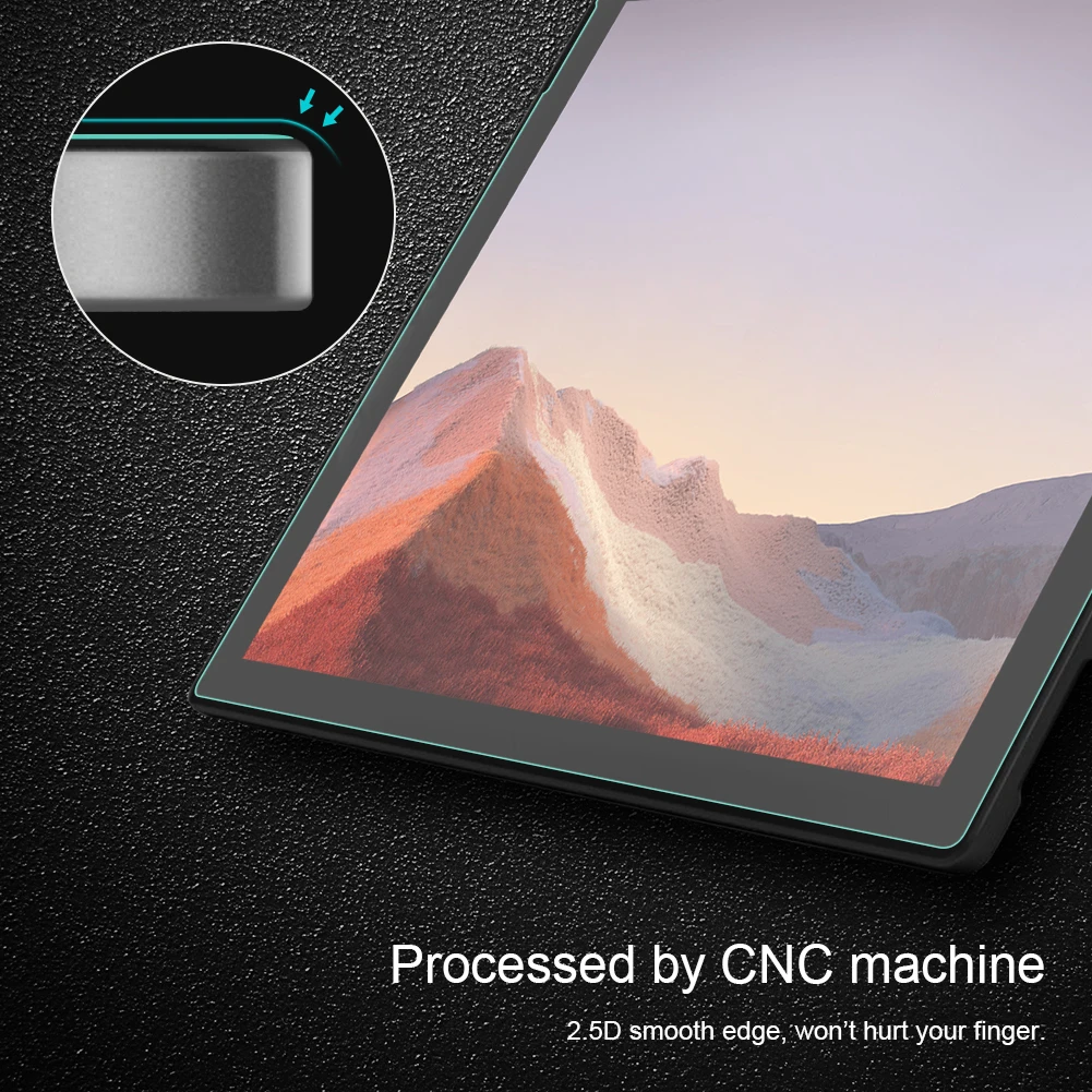 Для Surface Pro 7 glass Nillkin 9H+ 2.5D ультратонкий протектор экрана из закаленного стекла для Surface Pro 7 Nilkin HD glass