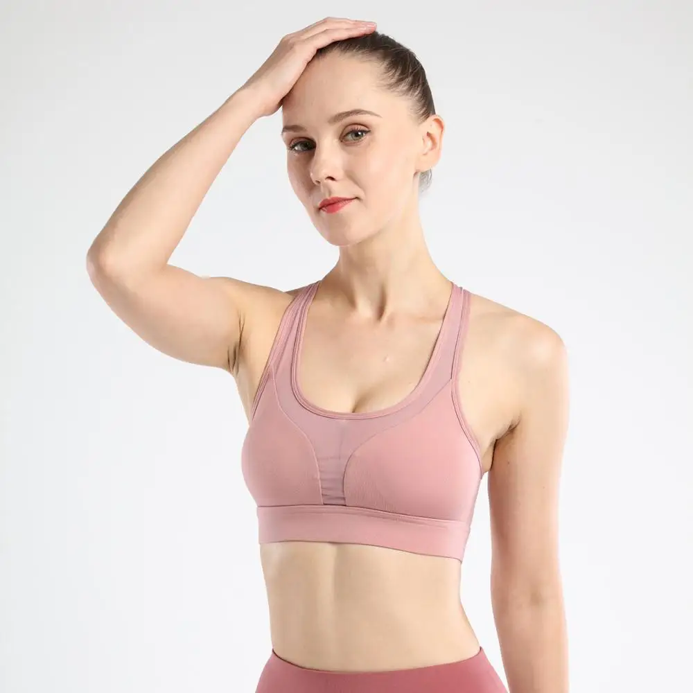 2019 Топ женский спортивный бюстгальтер с карманом для телефона компрессионное