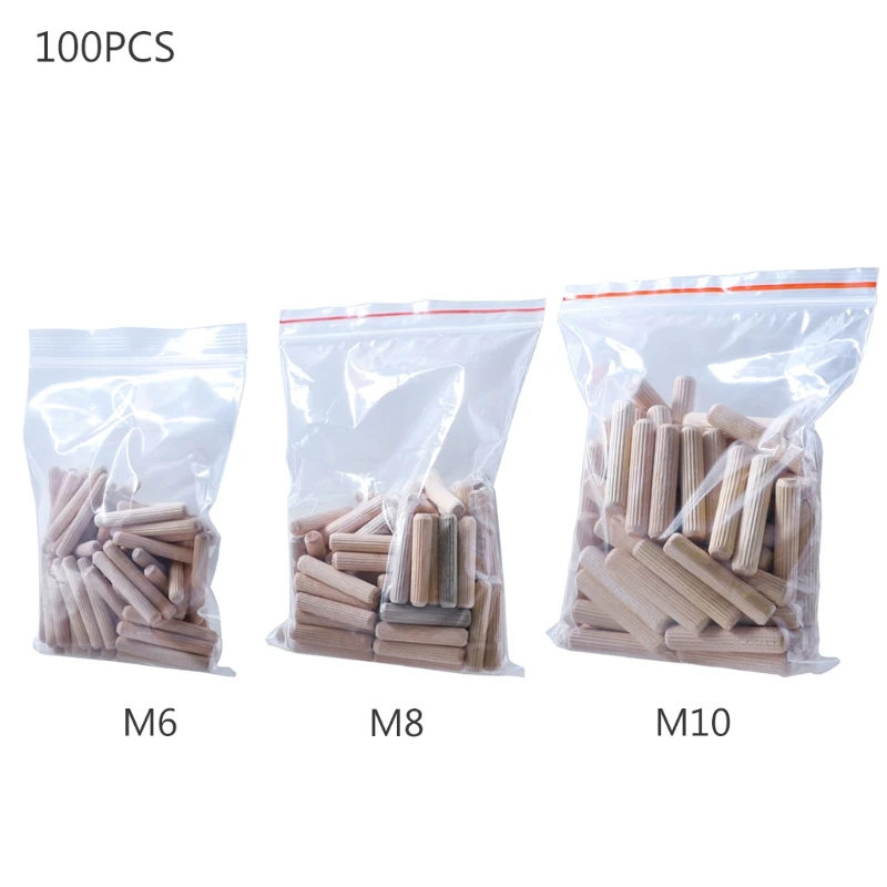 

100x/упаковка, болты с деревянной иглой M6/M8/M10