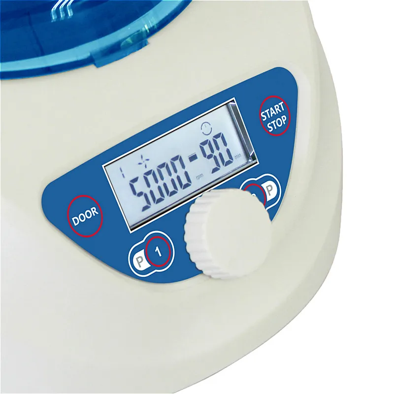 Najtaniej Wirówka O Niskiej Prędkości 300-5000 Obr./min. 5ml Probówki Do Pobierania Krwi 1.5/2/5/10ml Fiolki Kriogeniczne CF0506 Bezszczotkowy Silnik Prądu Stałego