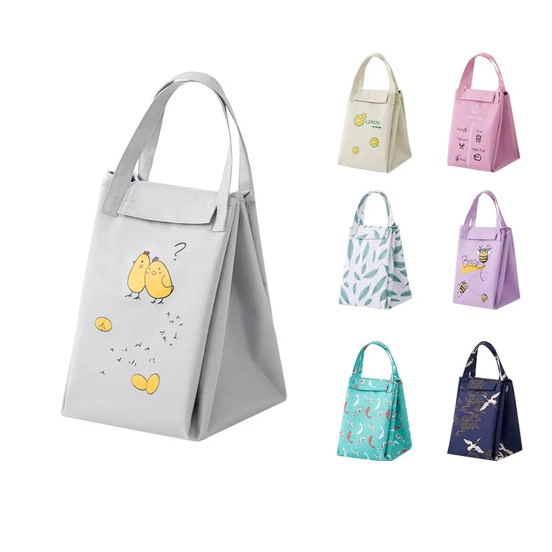 Мабула складной кулер ланч мешок для работы пикника Японский портативный