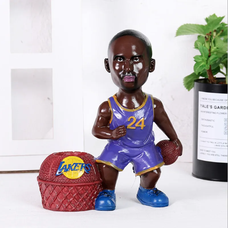 Мультипликационный баскетбольный звезда резиновая подставка для ручек