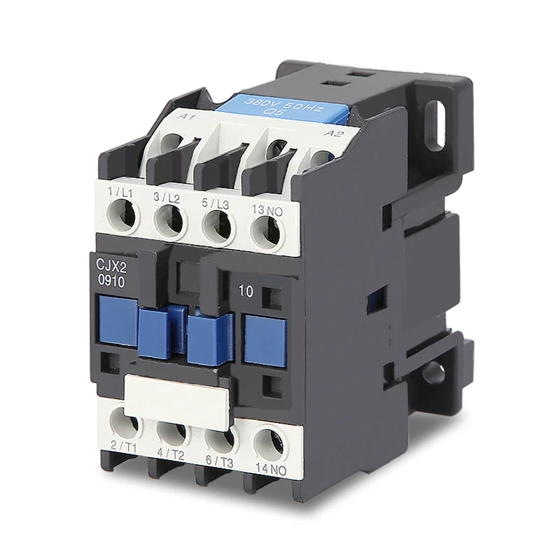 

AC Contactor 110v CJX2 0910 9A 3Phase 3-Pole 1Normally Open Coil Voltage 380V магнитный пускател 50/60Hz Din Rail Mounted 3P+1NO
