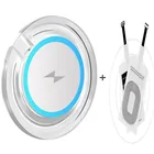Беспроводное зарядное устройство, передатчик Qi, приемник для Apple iPhone 4 5 5S SE 6 6S 6 Plus, беспроводное зарядное устройство для Samsung S10 S6