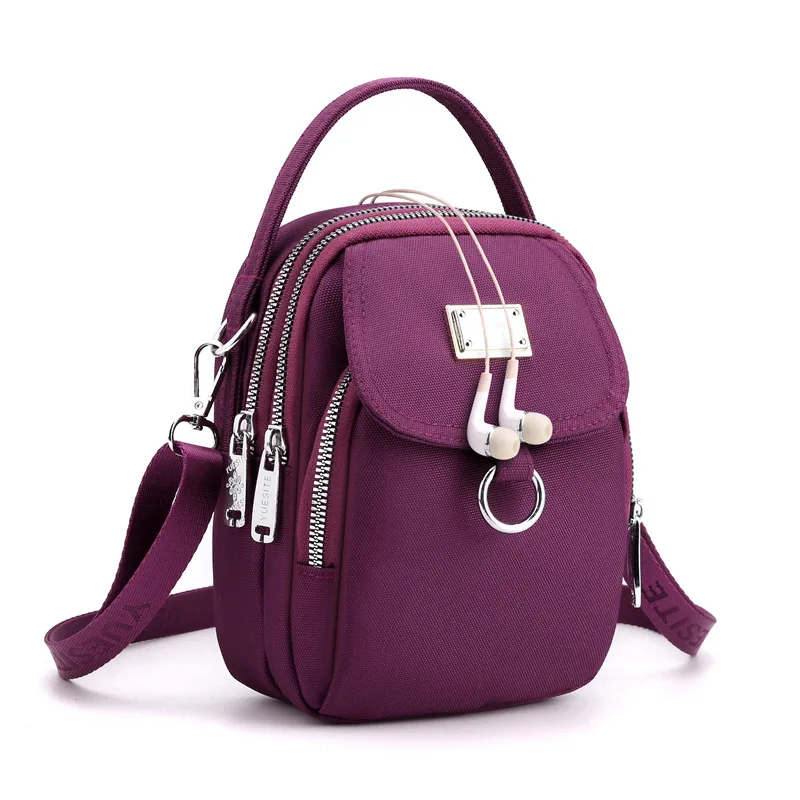 Fashion Women Crossbody Shoulder Bag Zipper Mobile Phone Flap Female Multifunction Mini Handbag Shopping Coin Purse