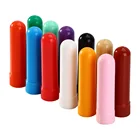 12 шт Essential Цветной Пластик пустой носовой ароматерапия трубки ингаляторов палочки носовые контейнер с Фитили для масла для носа
