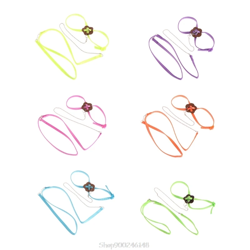 Поводок с изображением попугая птицы регулируемый поводок для тренировок