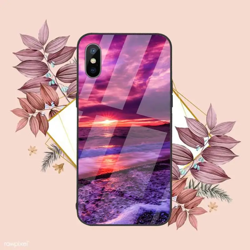 

funda bonita a la moda para Phone Cases Tempered glass For iphone 6 6S 7 8 plus X XS XR 11 12 mini PRO MAX
