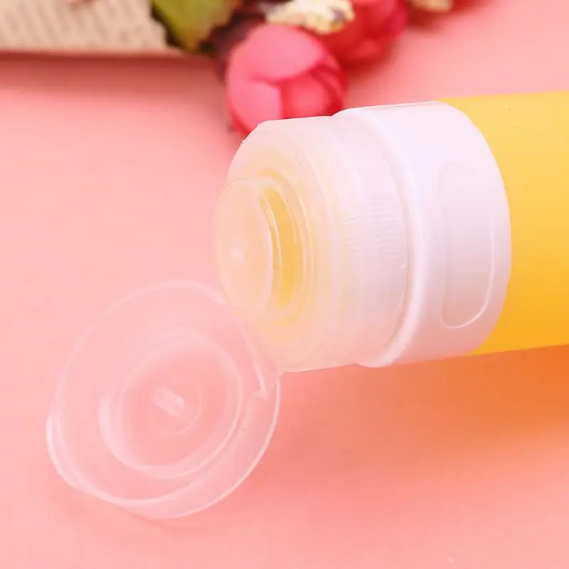 

1 Pc Silicone Travel Bottle Portable Leak Proof Travel Cosmetic Containers Bottles For Shampoo Body Lotion