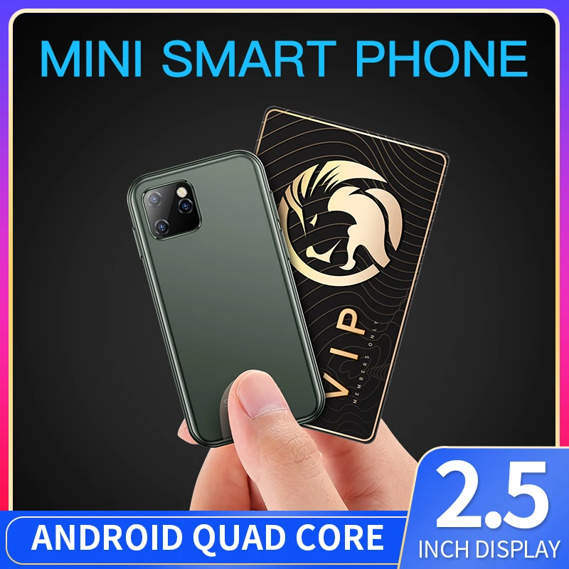 Мини-смартфон UNIWA XS11 Android 6 0 2 Sim-карты 4 ядра | Мобильные телефоны и аксессуары