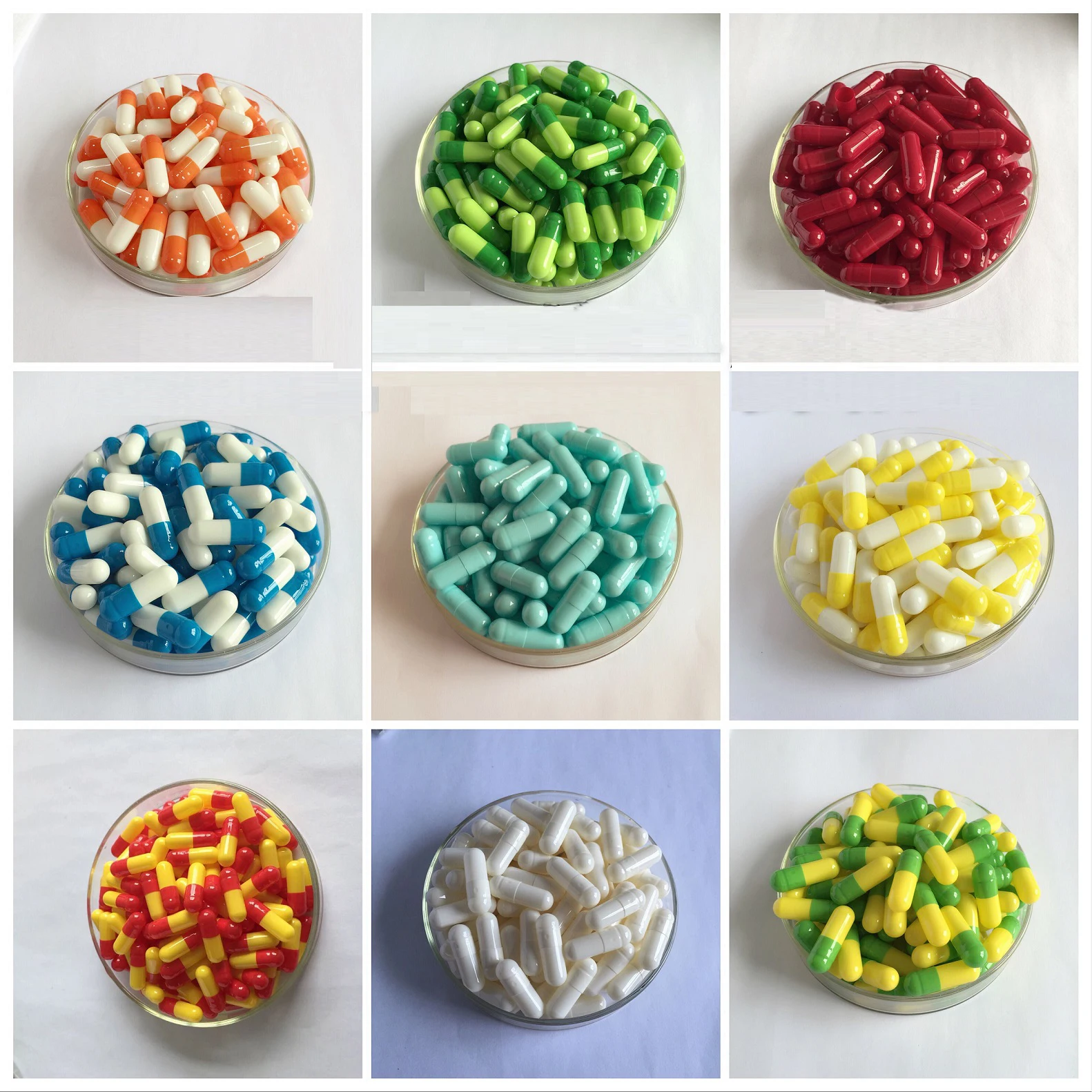 

0# 1000/5000pcs 0 size High quality colored hard gelatin empty capsules, hollow gelatin capsules ,joined or separated capsules