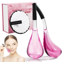 facial ice globes ball eye roller skin face massage tools hot cold gel ice globes for face eye neck massager skin care tools 2pc