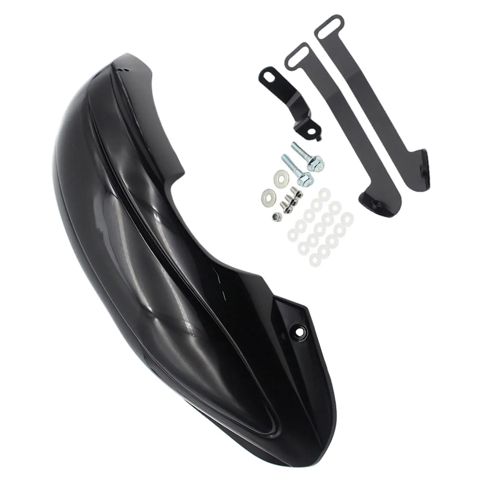 

Rear Fender Mudguard Modified Iron Black Supplies Protector Tire Hugger Fit for Yamaha Nmax155 16-2021 Moulding Replacement