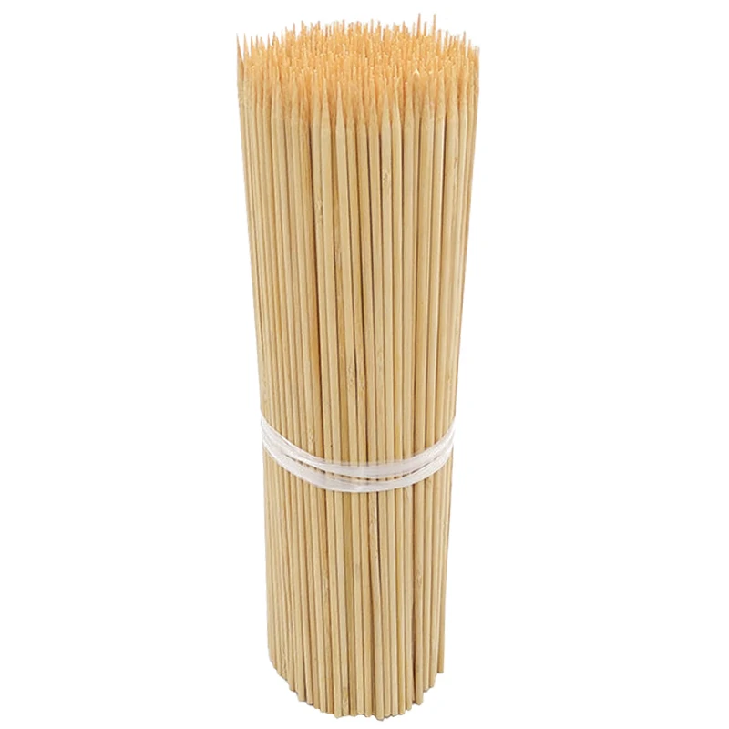 

Bamboo Wooden BBQ Skewers Food Bamboo Meat Tool Barbecue Party Natural Disposable Long Sticks Catering Grill Camping 300pc/lot