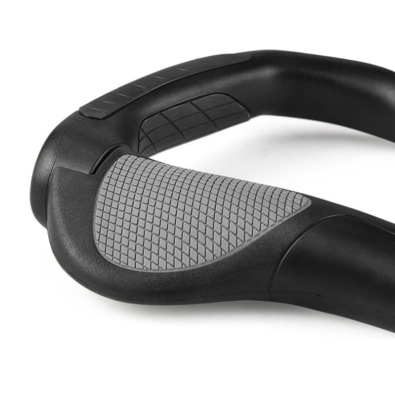 

Flat MTB Grips Bike Lock-on Bicycle Handlebar Grips with Extended Bar End Support Ergonomics Cycling Handlebar Covers Bike Grips